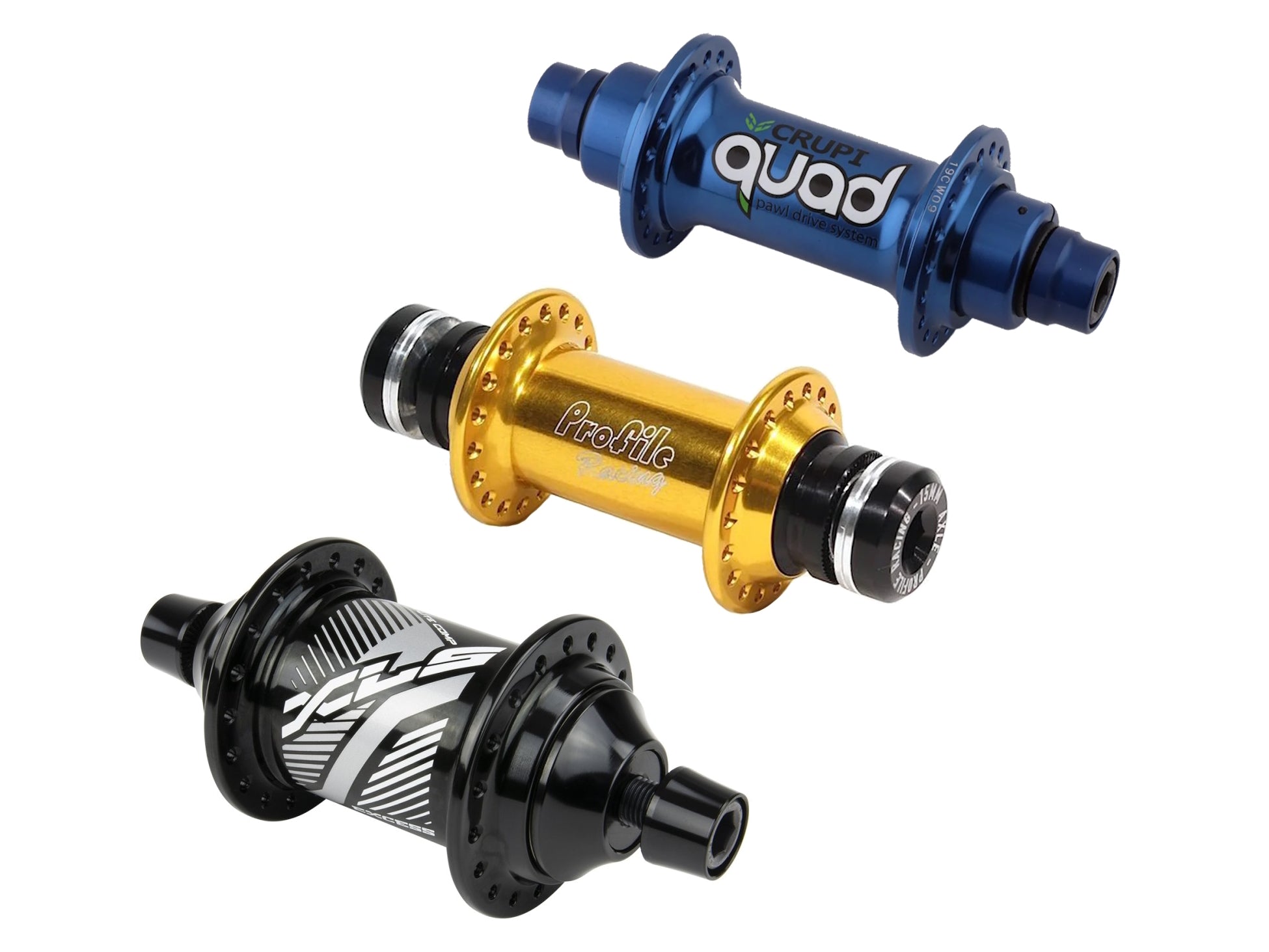 BMX Race Front Hubs & HubSets Level7Bikes
