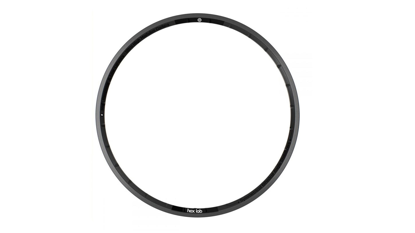 Box Hex Lab Freno de llanta de fibra de carbono y sin freno 1 1/8 y 1 3/8" 28H