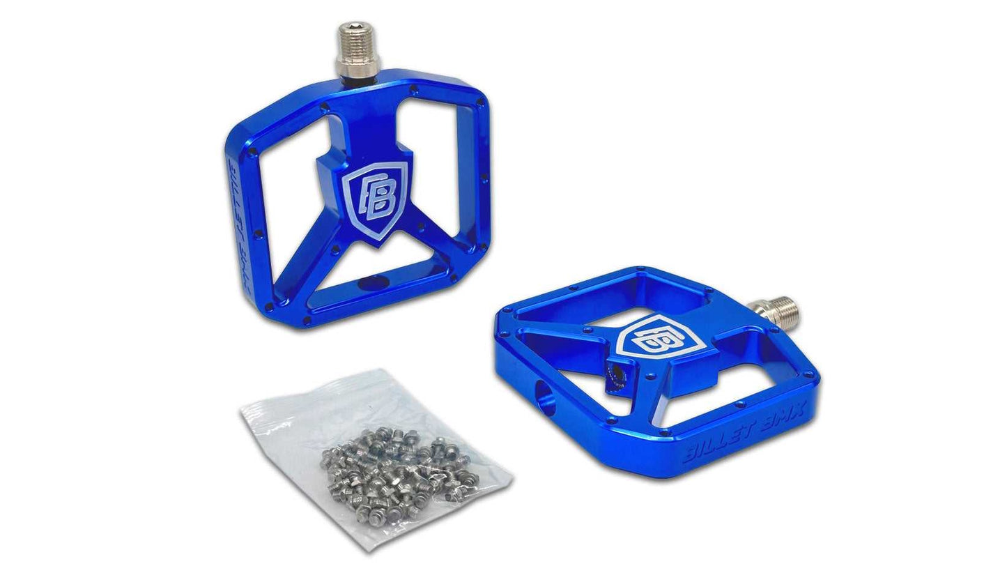 Billet BMX Shield Platform Pedals