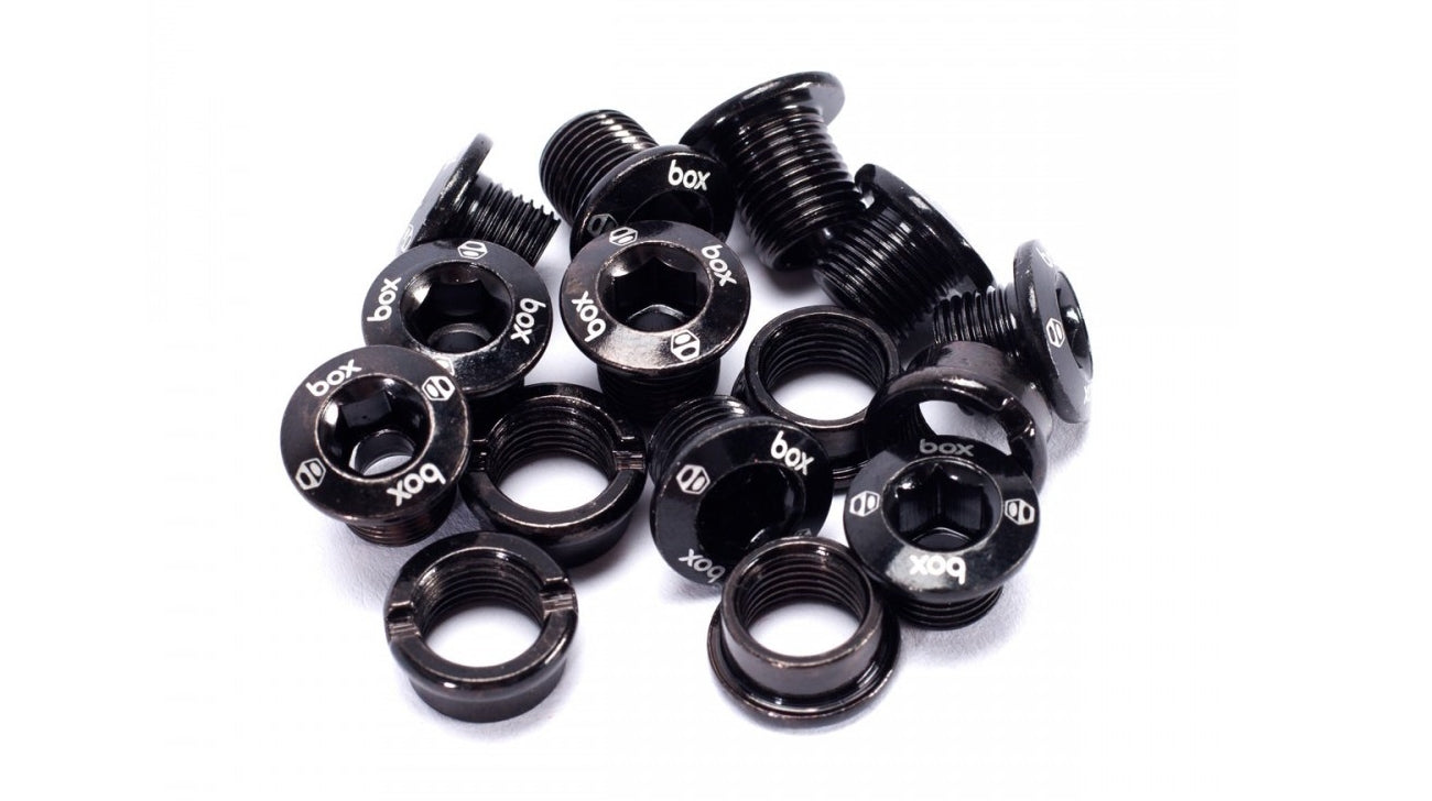Box One Chromoly Chainring Bolts (6.5mm & 8mm x 4mm)