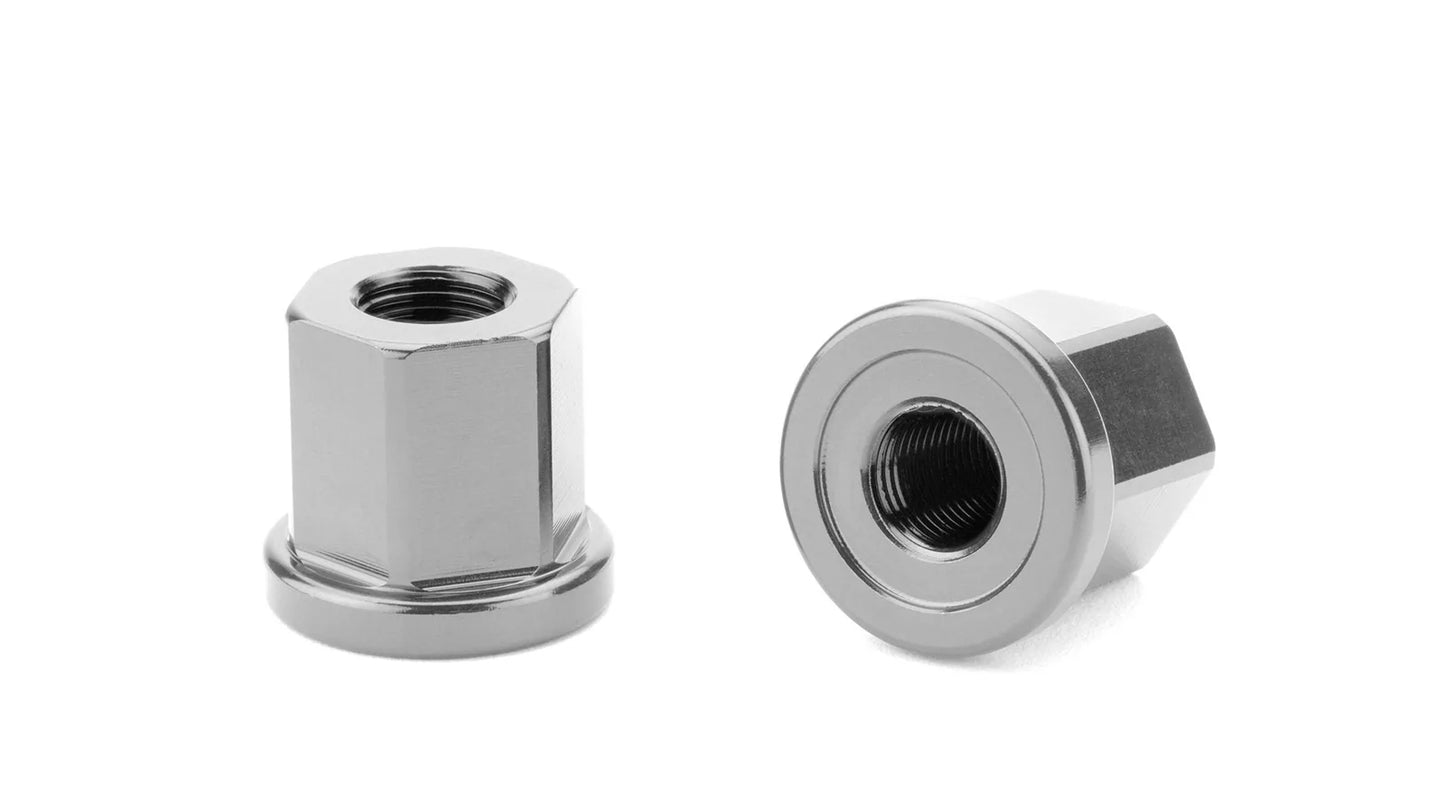 Cinema Alloy Axle Nuts - 3/8" & 14mm