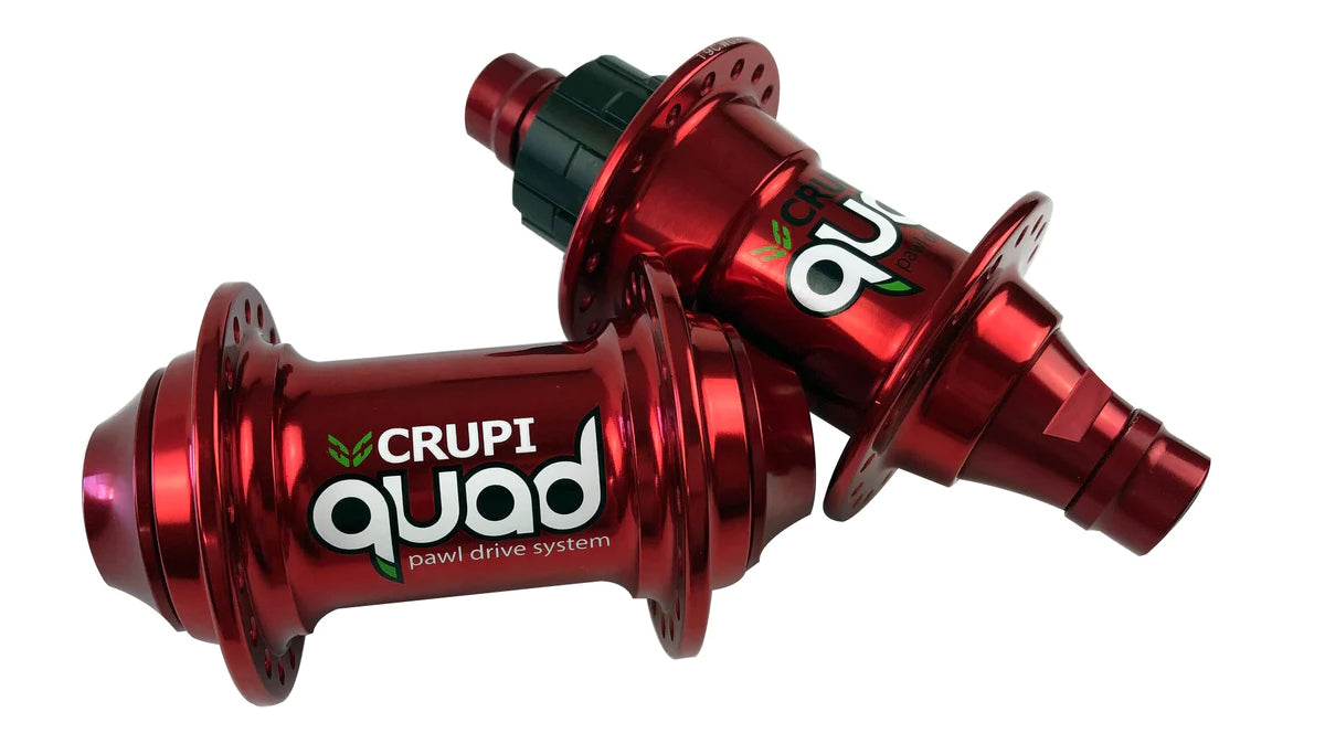 Crupi Quad HubSet w/ 10mm & 20mm Axle (36H)