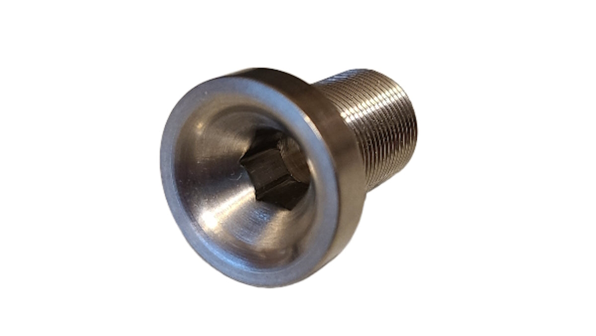 Boulons de manivelle Diabolic Ultra-Lite Titanium 22 mm