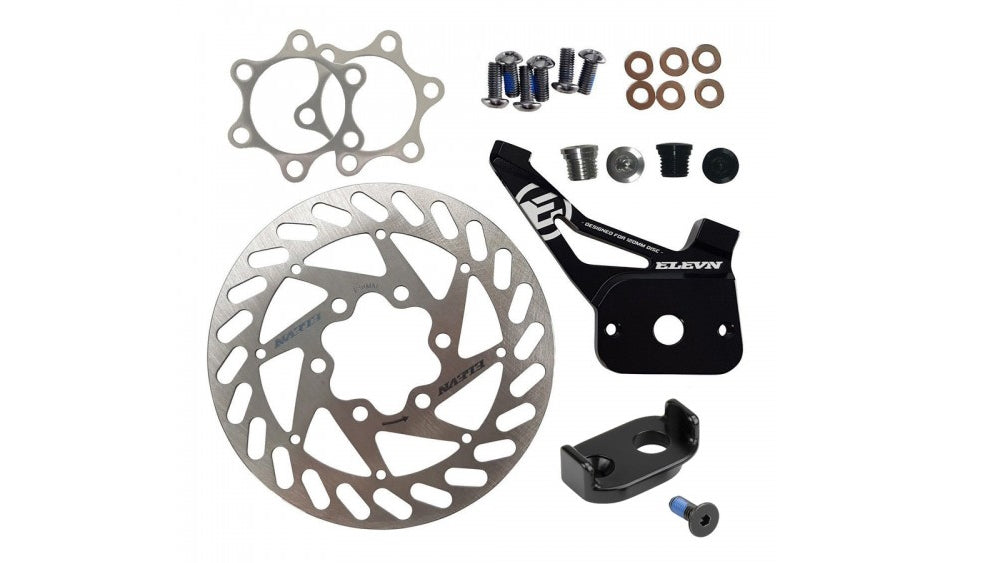 Kit adaptador de montaje en poste Elevn, eje de 120 mm - 10 mm