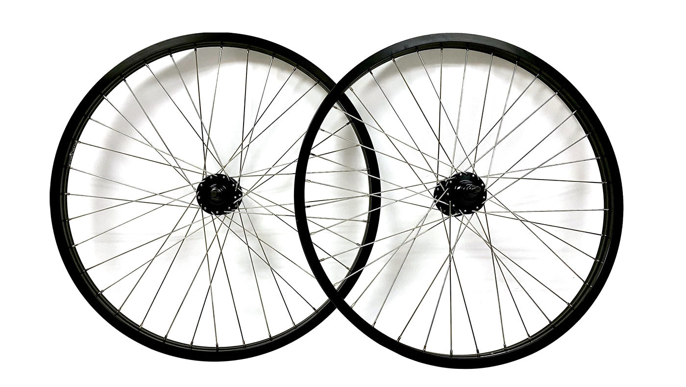Fit Double Wall Cruiser WheelSet FreeWheel & Cassette 26"