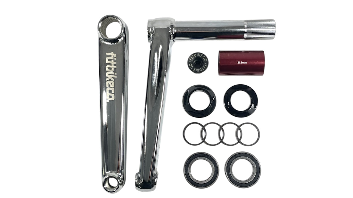 Fit Indent Boss-Less 2-Piece Cranks