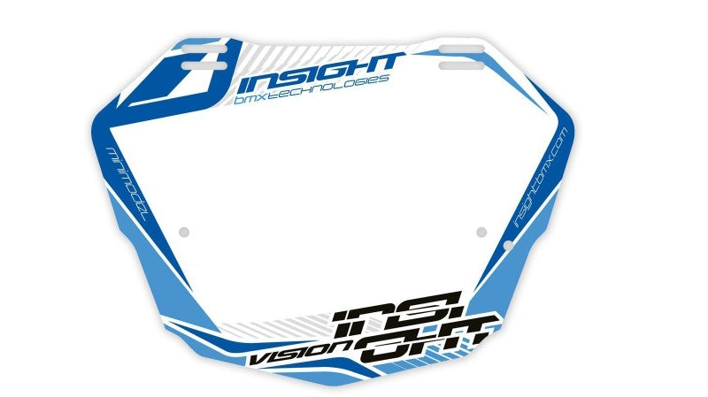 Mini plaque d'immatriculation Insight 2D Vision