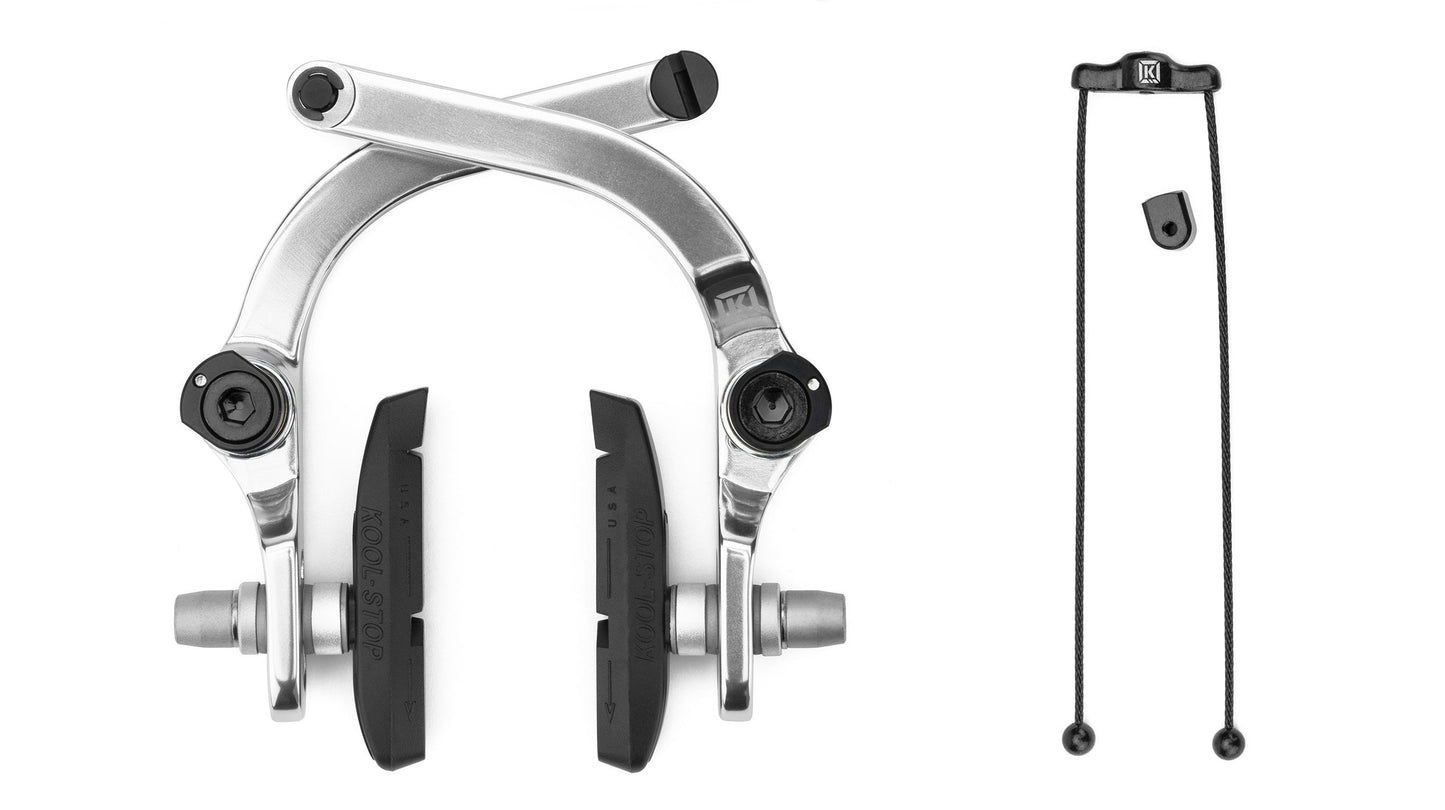 Frenos Kink Desist II con pastillas de freno Kool Stop