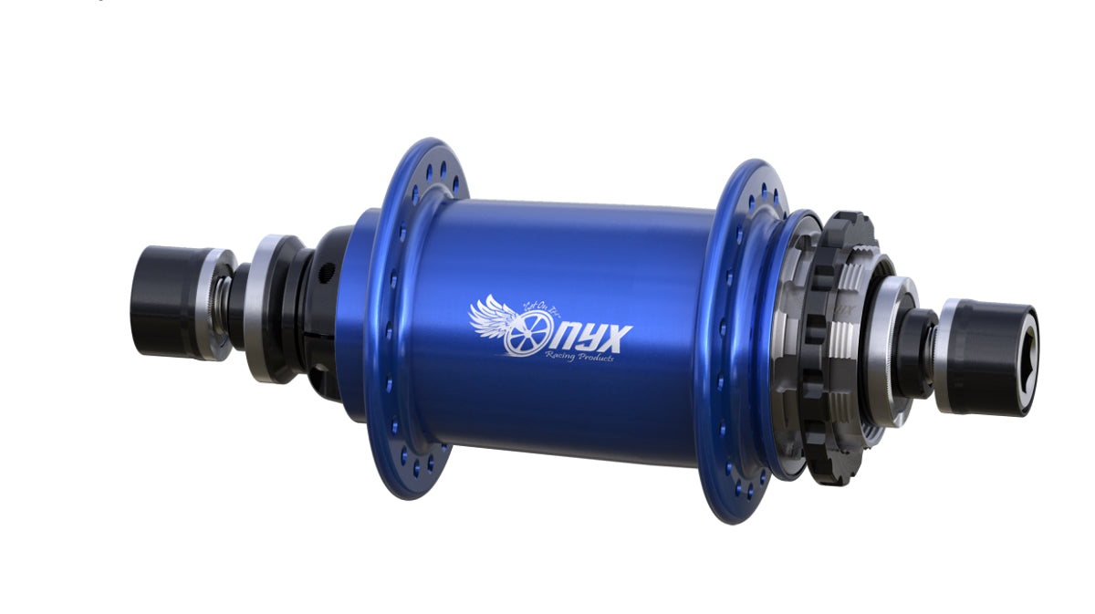 Onyx BMX Pro 15mm HG/10mm Bolt on Rear Race Hub (28H & 36H)