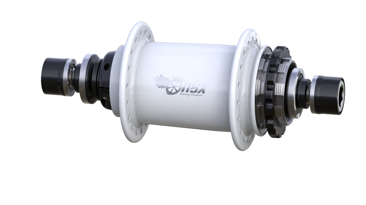 Onyx BMX Pro 15mm HG/10mm Bolt on Rear Race Hub (28H & 36H)