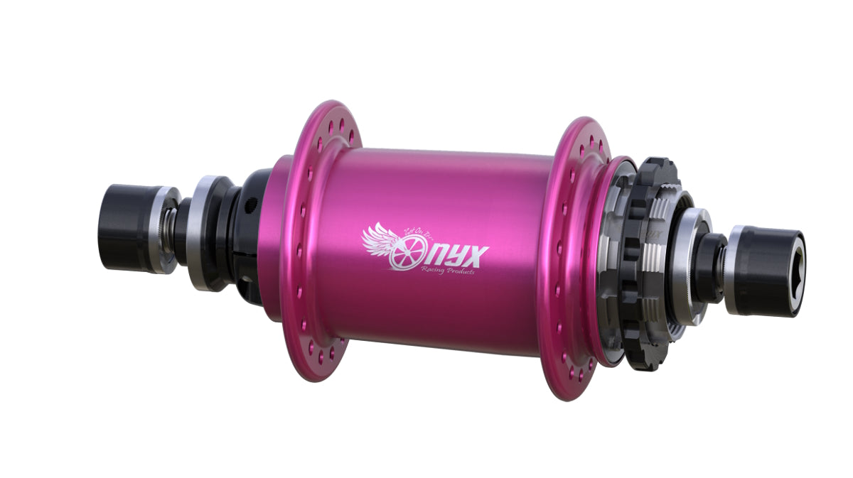 Onyx BMX Pro 15mm HG/10mm Bolt on Rear Race Hub (28H & 36H)