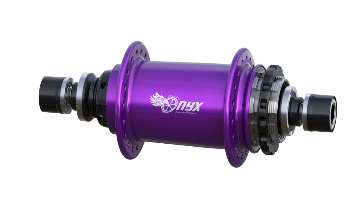 Onyx BMX Pro 15mm HG/10mm Bolt on Rear Race Hub (28H & 36H)