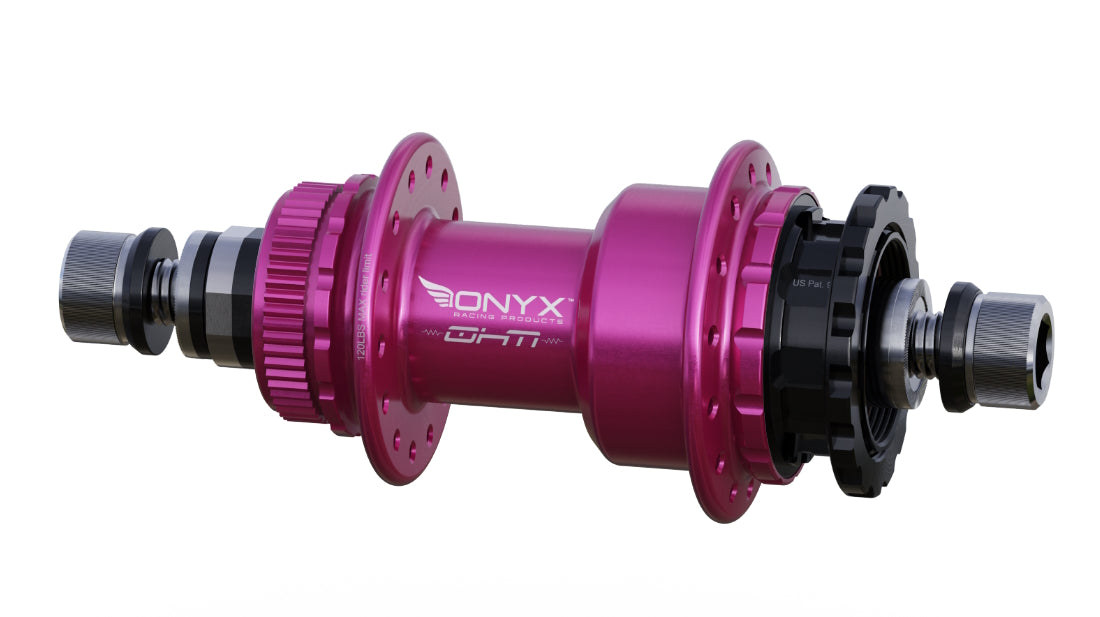 Onyx BMX OHM CL HG-110/10mm Bolt-On Rear Race Hub (28H)
