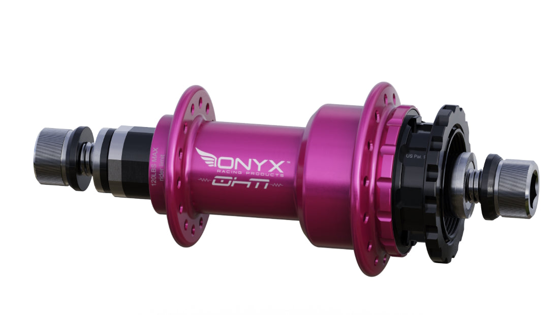 Onyx OHM HG-110 10mm Bolt on Rear Race Hub (28H)