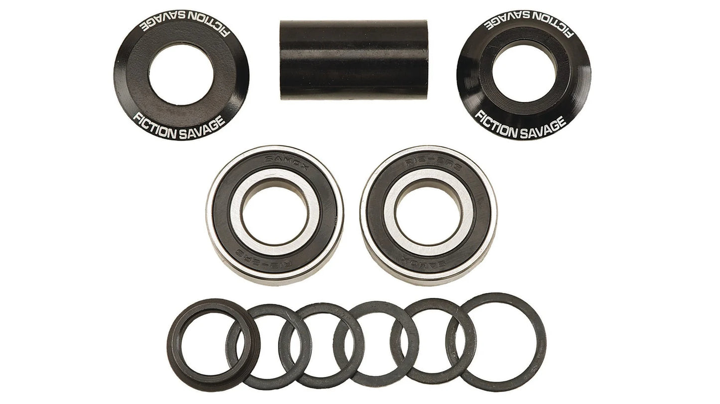 Eje de pedalier Fiction Savage Mid, 19 mm y 22 mm