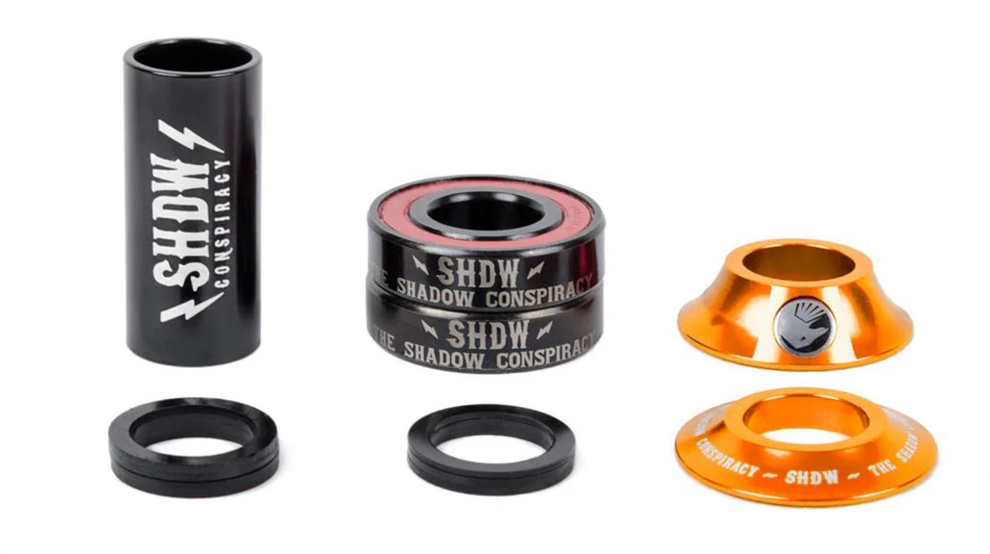 Eje de pedalier Shadow Stacked Mid: 19 mm y 22 mm