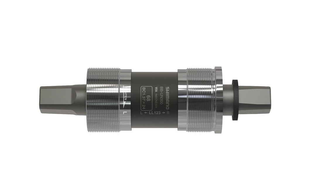 Eje de pedalier Shimano Euro Square Taper (113 mm y 118 mm)