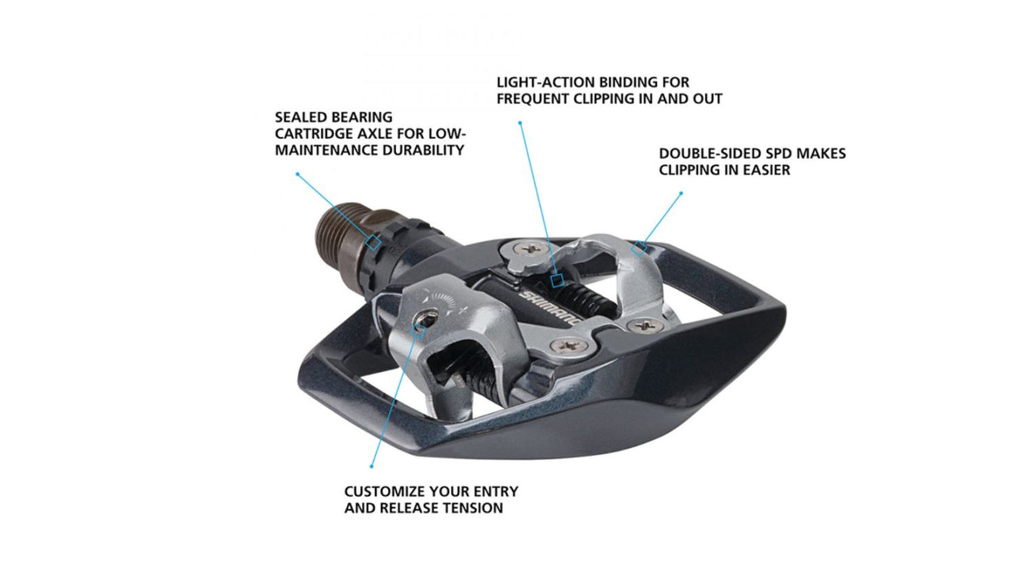 Pedales de carrera automáticos Shimano PD-ED500 SPD