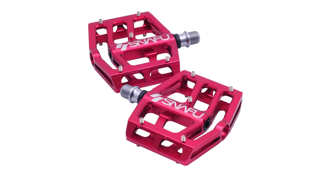 Pedales de carrera con plataforma Snafu Cactus
