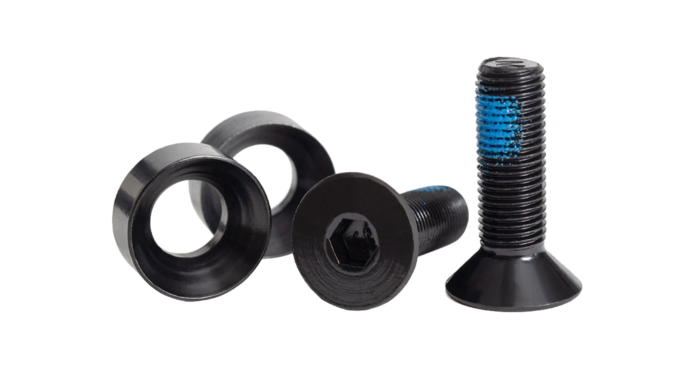 Pernos de eje de manivela de cromoly Society (3/8" para 19 mm)