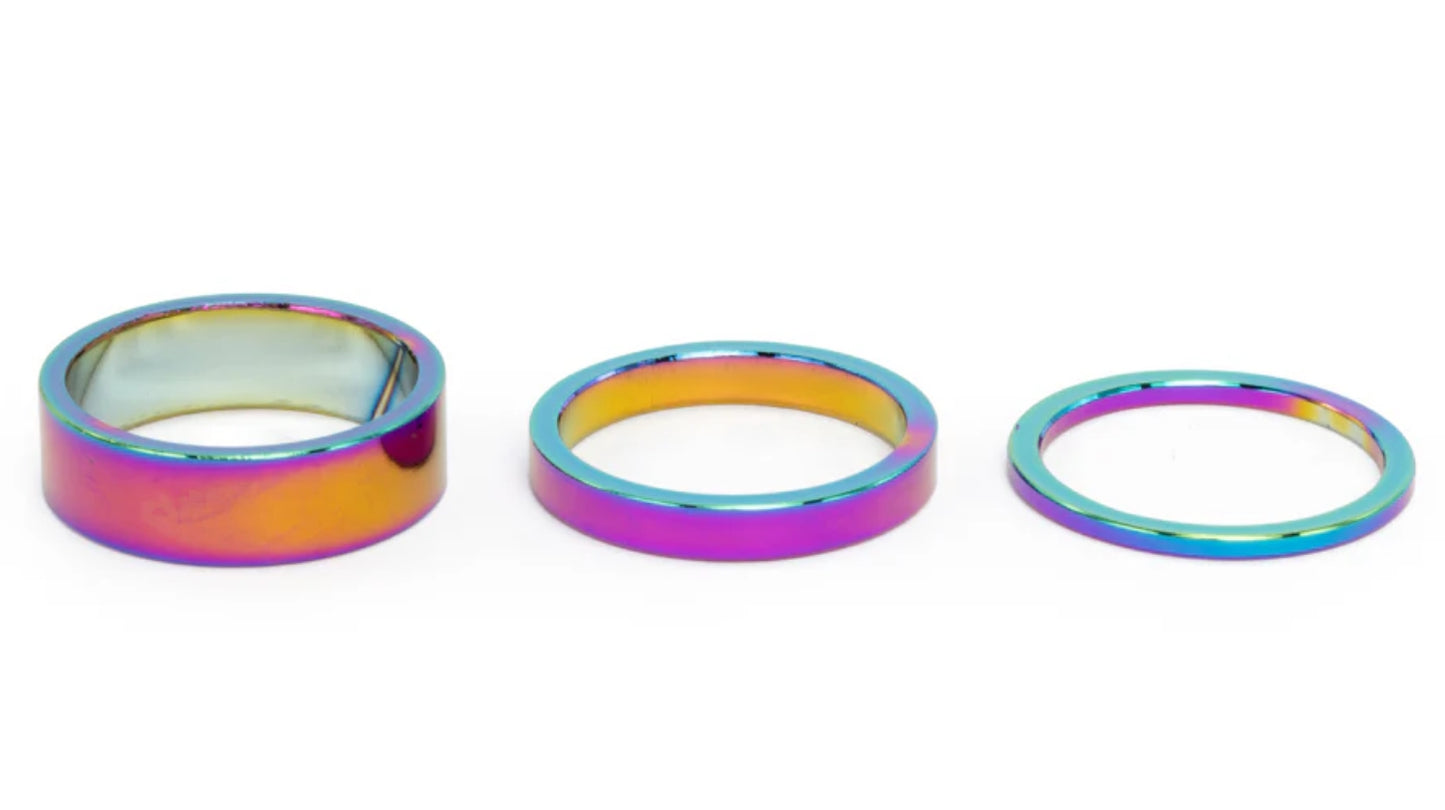 Society Oil Slick Headset Spacers Kit