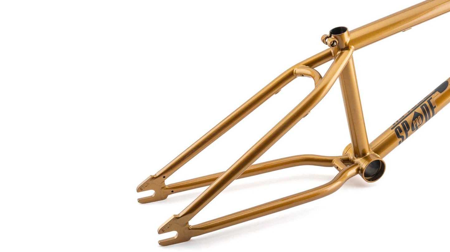 Kit de cuadro y horquilla Stolen Spade Pro - Dorado 22"