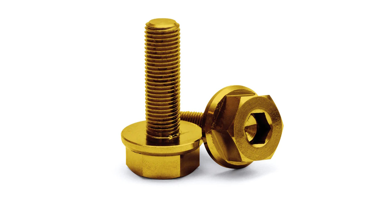 WheelHouse41 Titanium Axle Bolts - 3/8" Metric