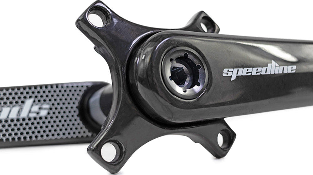 Speedline Elite Carbon Hollow Carbon Fiber BMX Race Cranks