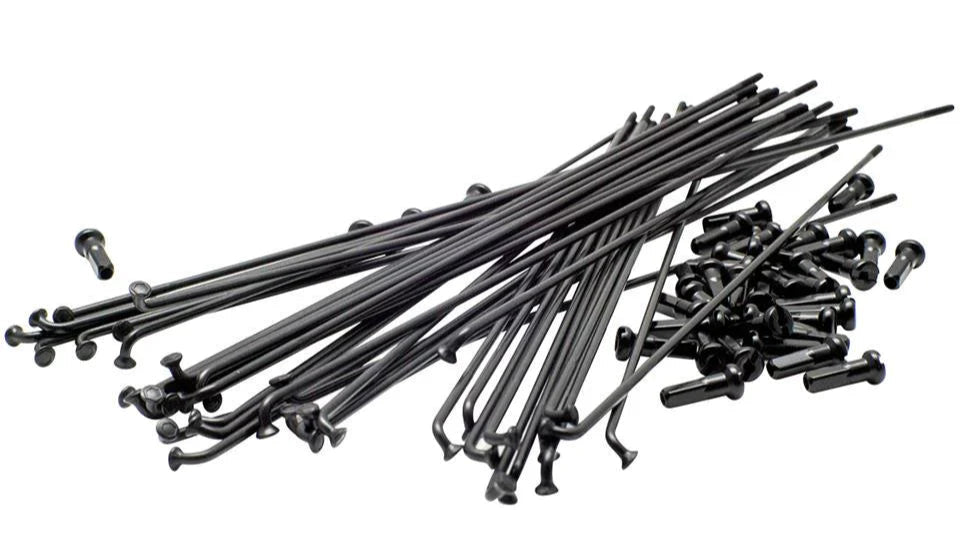 Stolen Rampage Spokes & Brass Nipples - 10 Pack