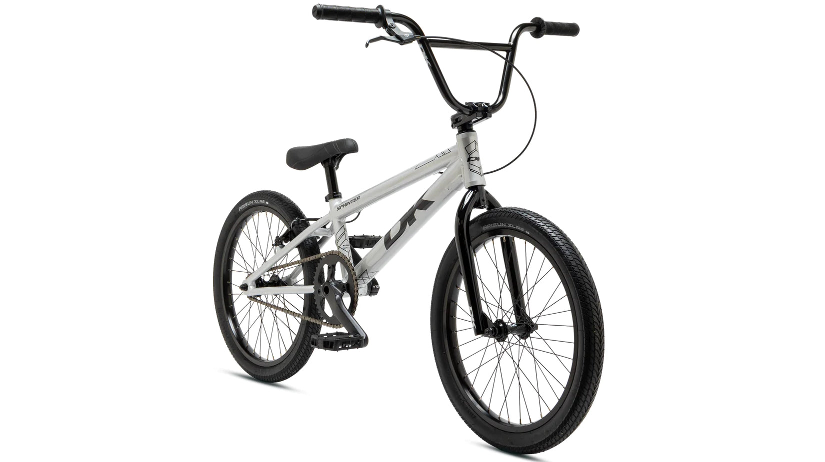 DK Sprinter Pro BMX Race Bike-Silver Flake