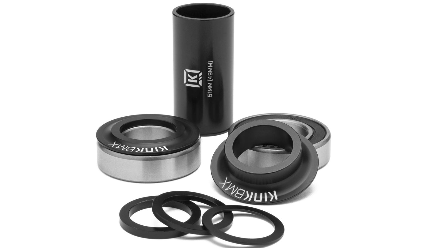 Kink Mid Bottom Bracket - 19mm, 22mm & 24mm