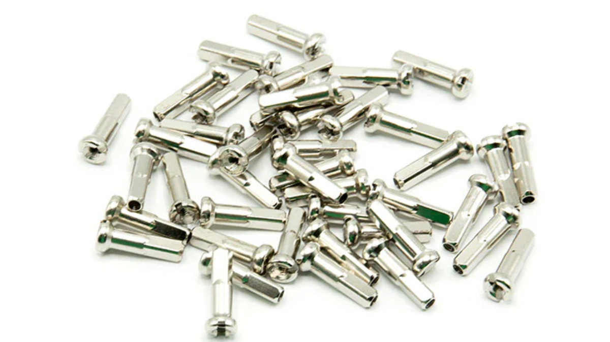 Merritt Brass & Alloy Spoke Nipples (16mm)