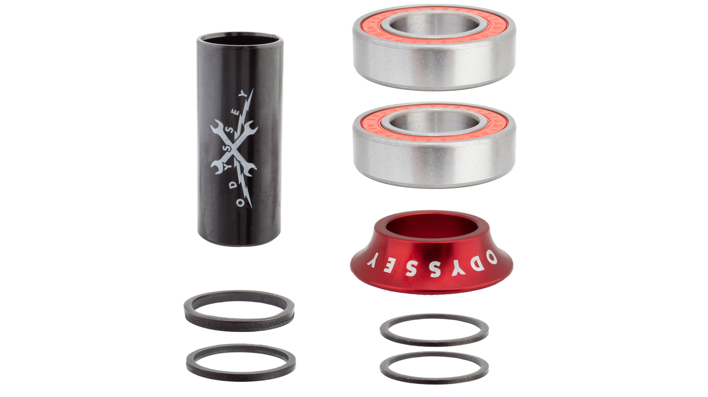 Eje de pedalier Odyssey Mid: 19 mm y 22 mm