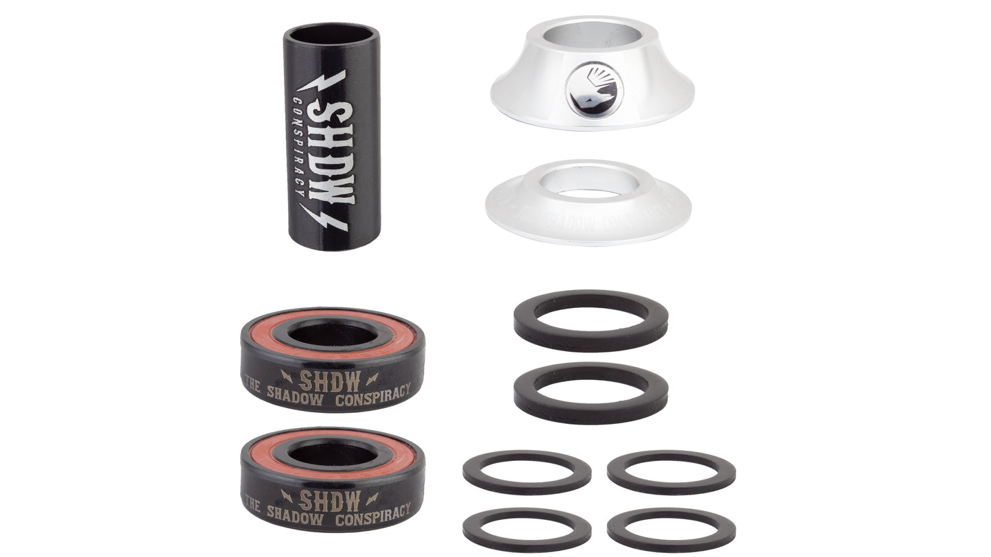 Boîtier de pédalier Shadow Stacked Mid - 19 mm et 22 mm