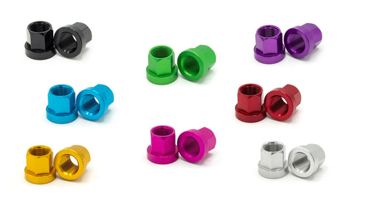 Theory Alloy Axle Nuts 3/8" & 14mm