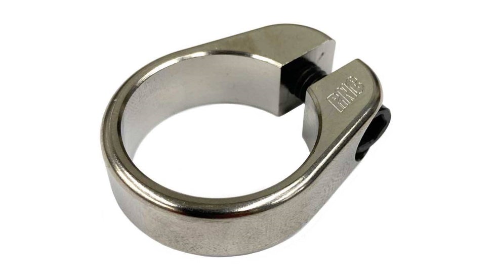 Abrazadera de tija de sillín de titanio RNC