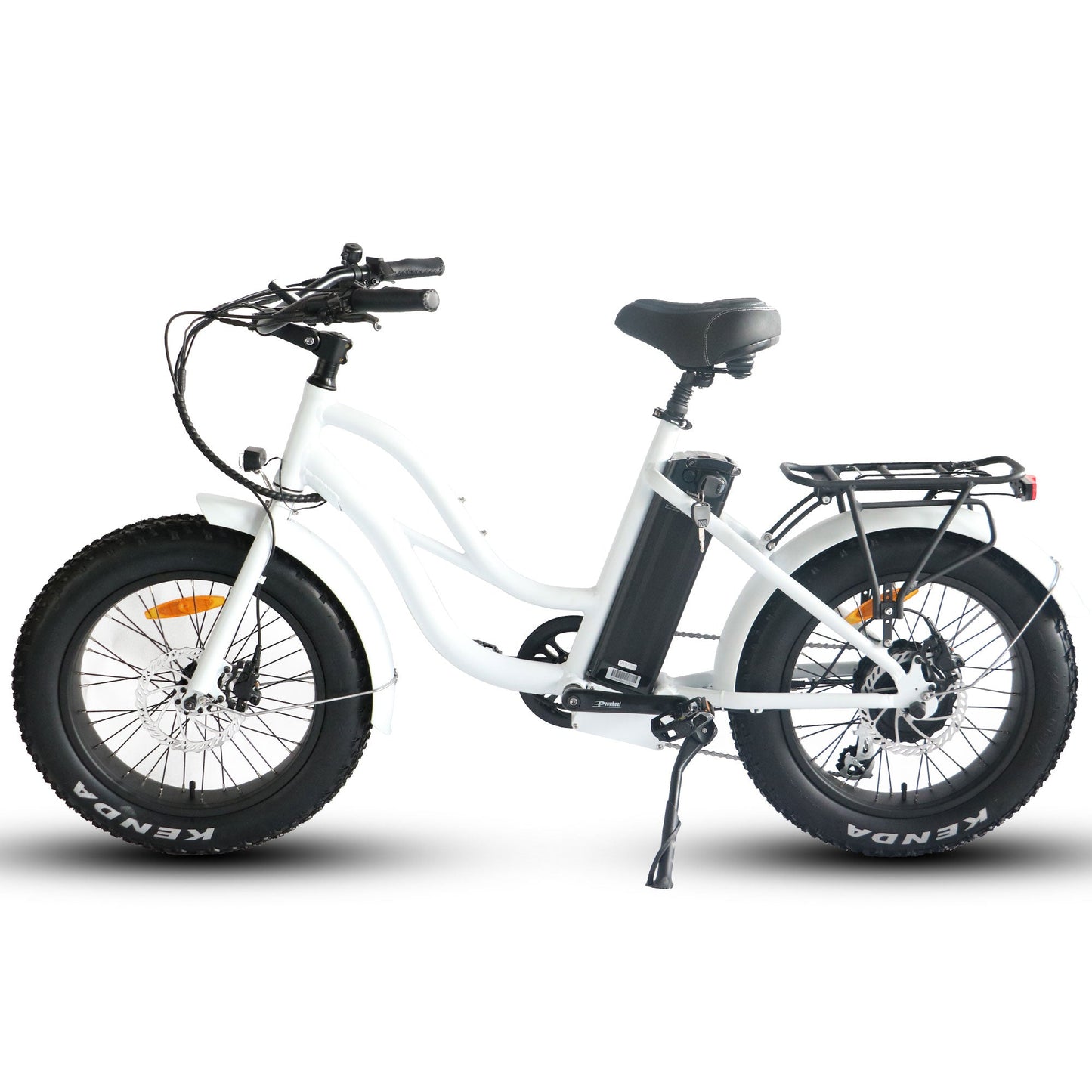 Coastal Cruiser Step Thru Mini 20x4 - 52v Beach Cruiser E-Bike