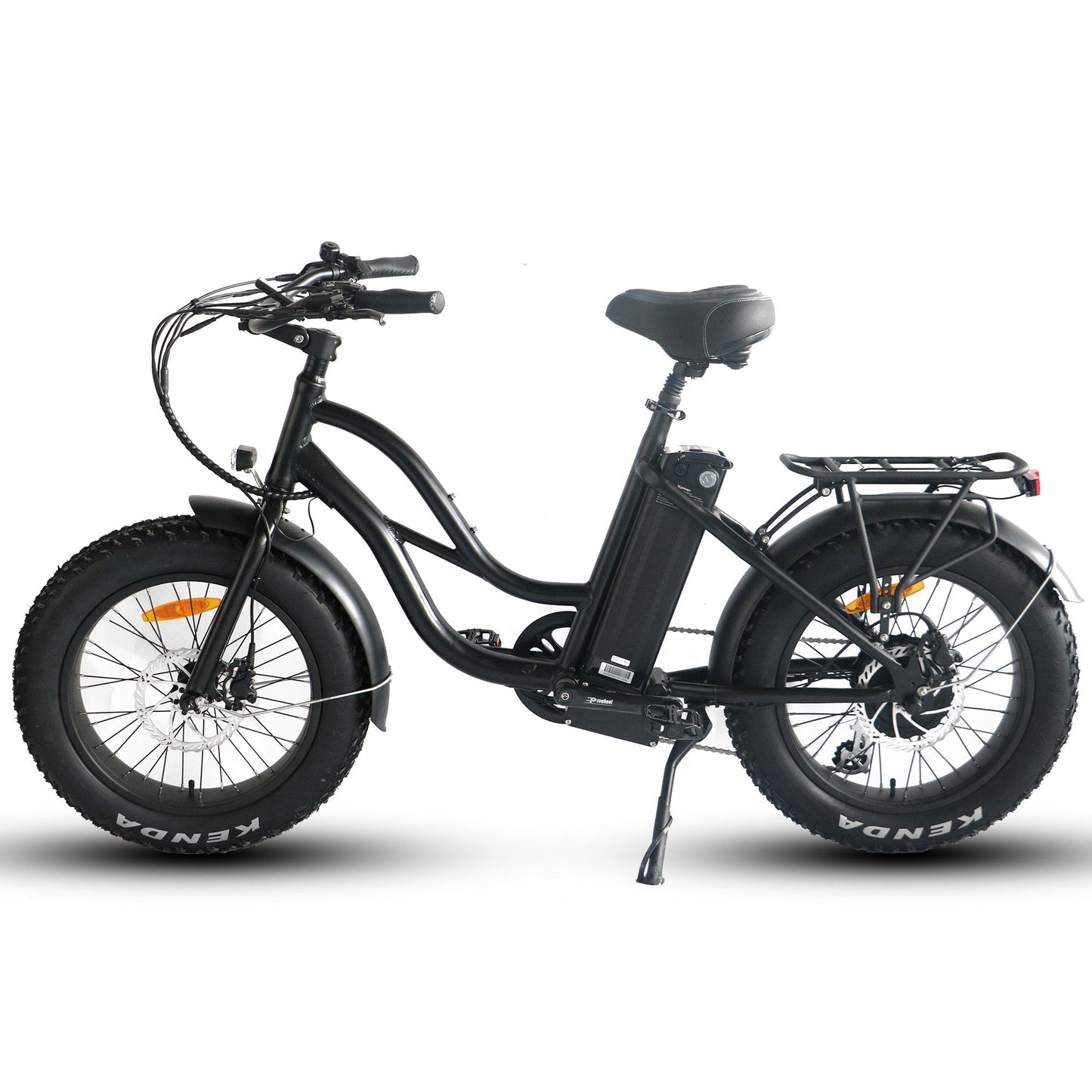 Coastal Cruiser Step Thru Mini 20x4 - 52v Beach Cruiser E-Bike