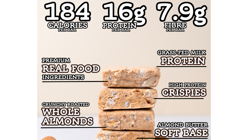 All Real Almond Vanilla Protein Bars