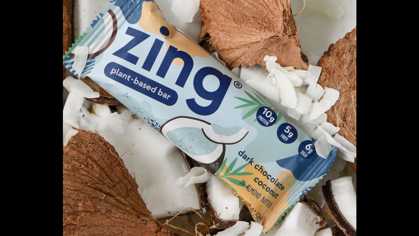 Zing Dark Chocolate Coconut Nutrition Bars
