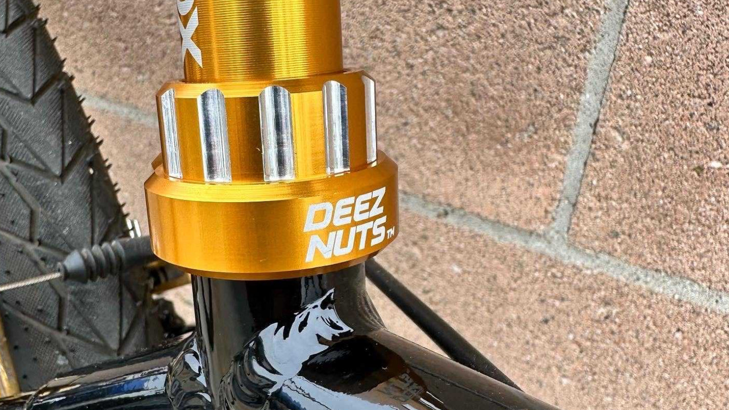 Billet BMX Deez Nuts Seat Post Clamp 28.6mm