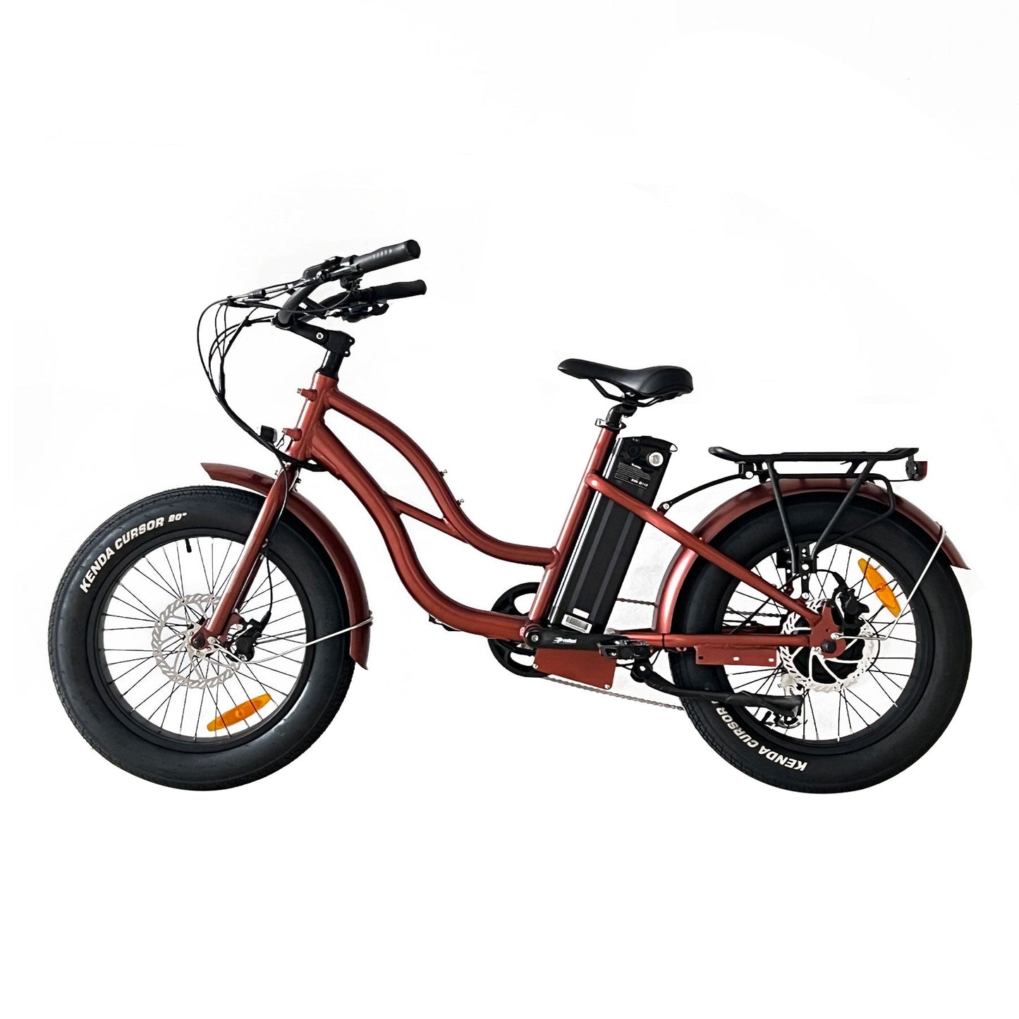 Coastal Cruiser Step Thru Mini 20x4 - 52v Beach Cruiser E-Bike