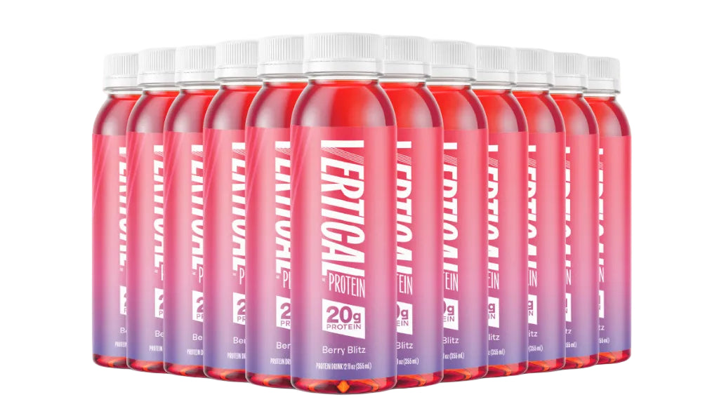 Vertical Protein Berry Blitz Protein Water - 12 Pack
