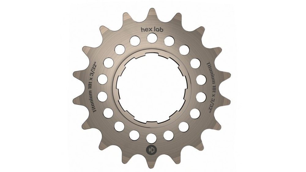 Box Hex Lab Titanium Race Cogs