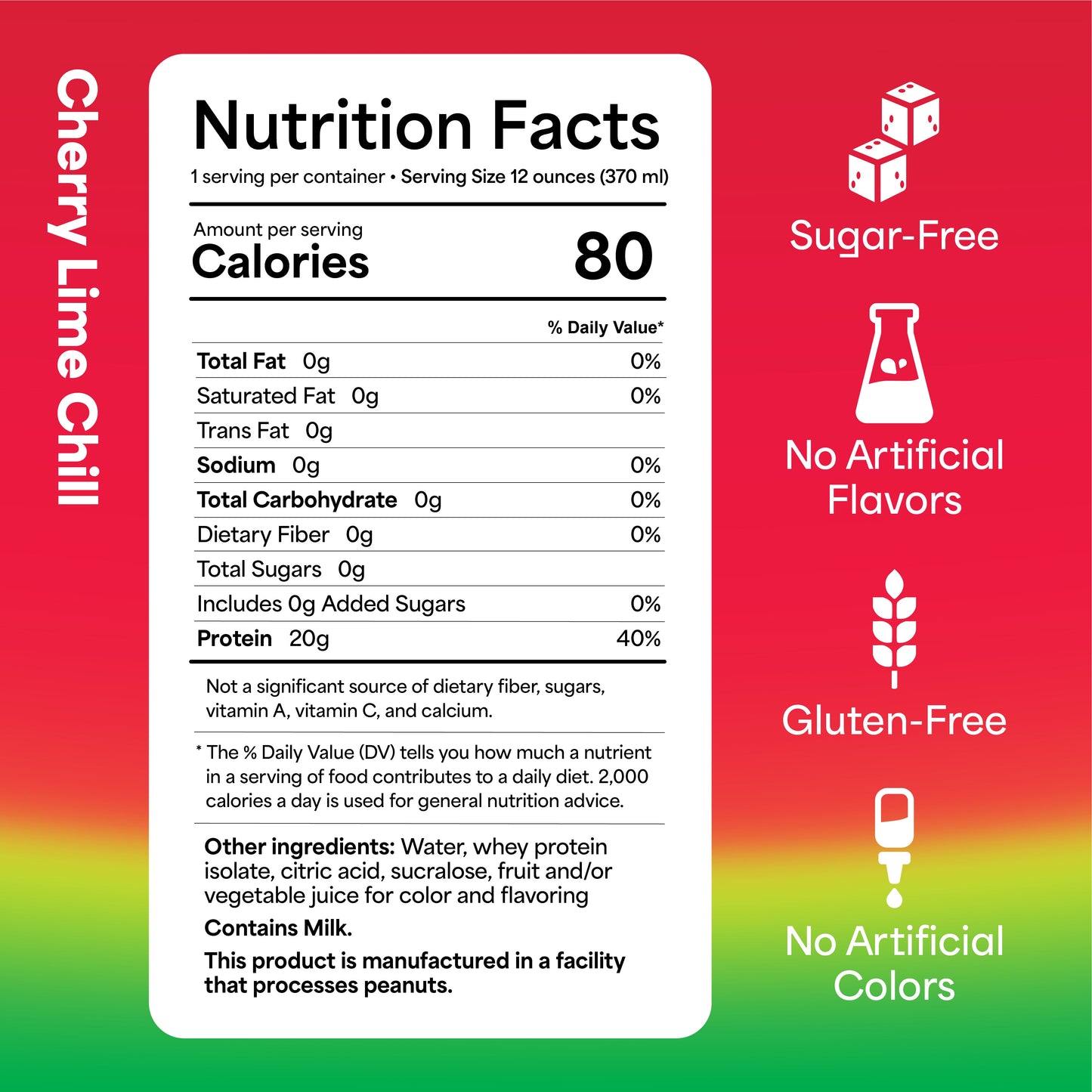 Vertical Protein Water Variety Pack - 12 Pack