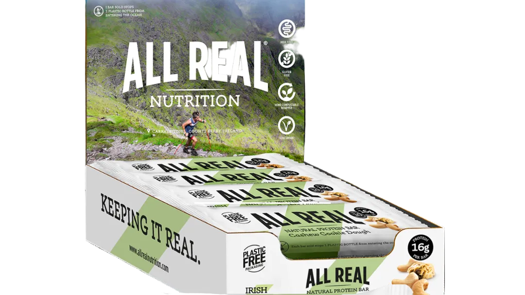 All Real Cashew Cookie Dough Protein Bars