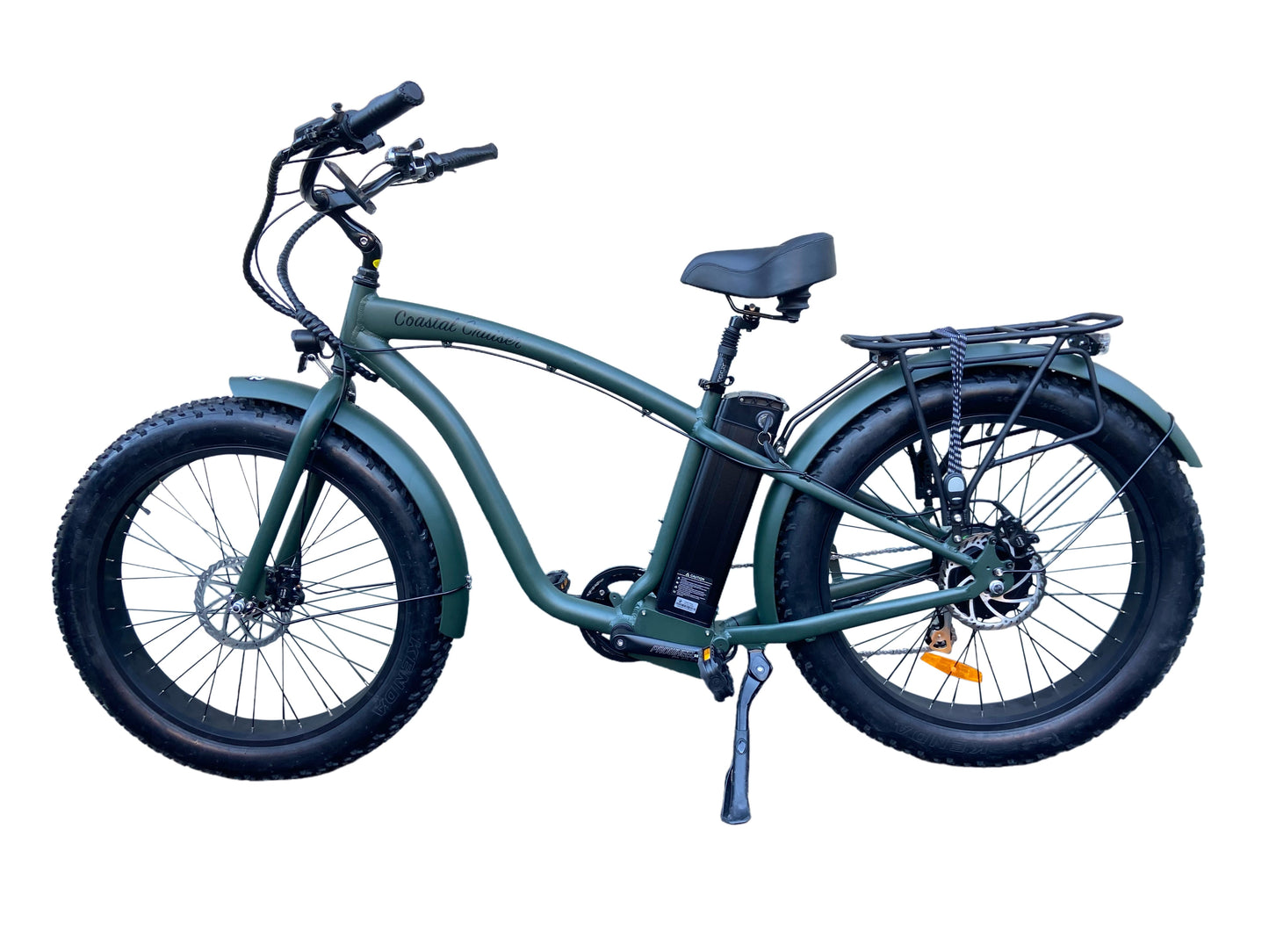 Coastal Cruiser 750w Fat Tire Cruiser Step Over 26x4 E-Bike