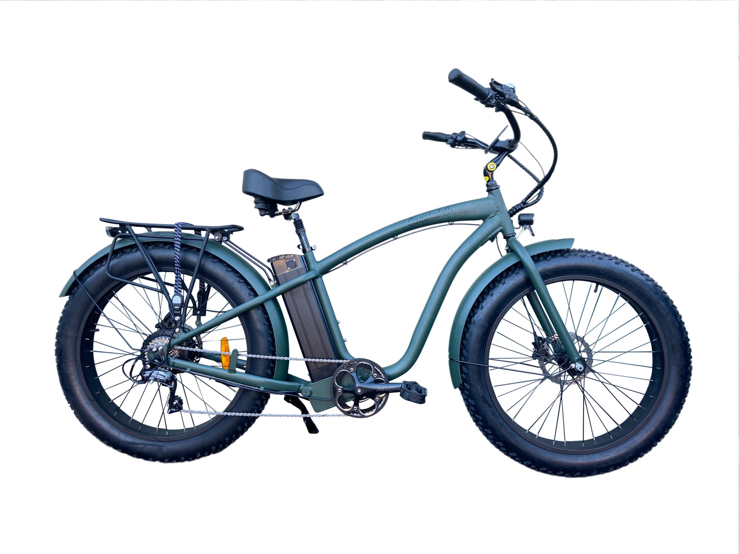 Coastal Cruiser 750w Fat Tire Cruiser Step Over 26x4 E-Bike