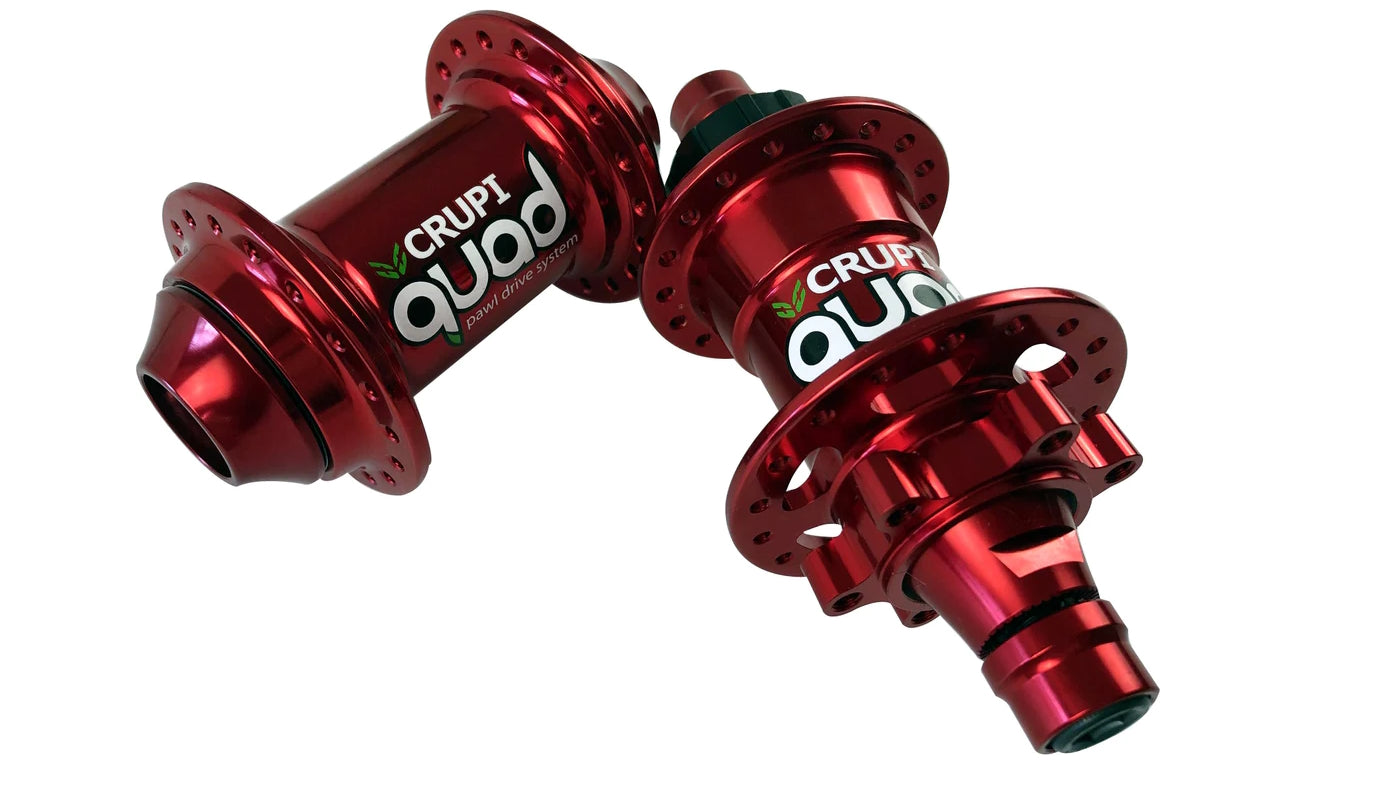 Crupi Quad Disc HubSet w/ 10mm & 20mm Axle (36H)