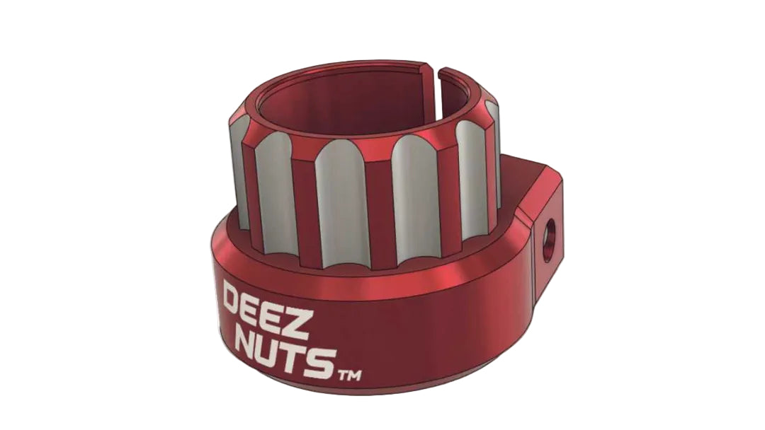 Billet BMX Deez Nuts Seat Post Clamp 28.6mm